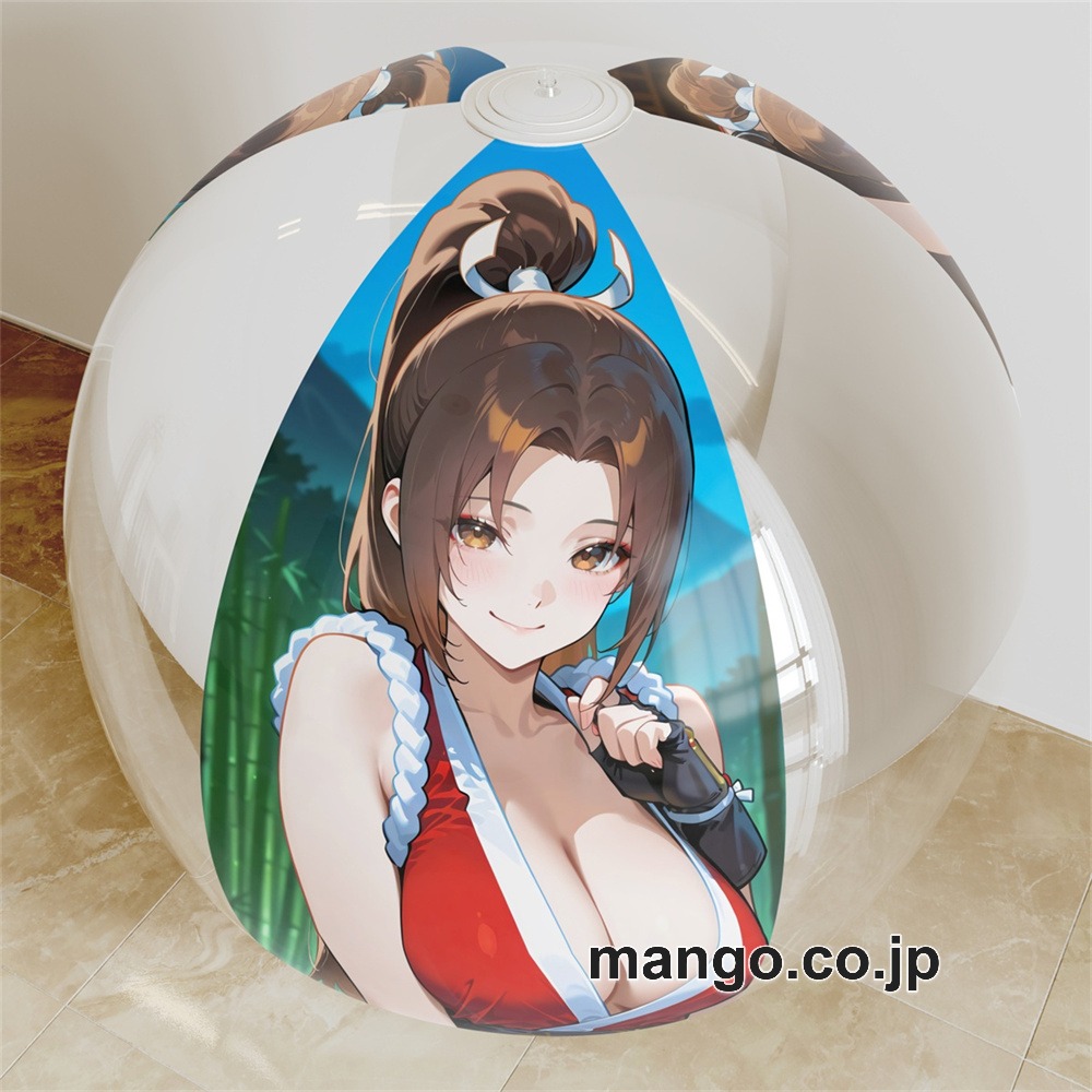 【抱き枕カバー / 等身大】 アニメ キャラクター ビーチボール【KOF】不知火舞 海洋ボール PVC製 キャラクターグッズ コレクション用｜空気ビニール製 等身大抱き枕 コレクション向けグッズ