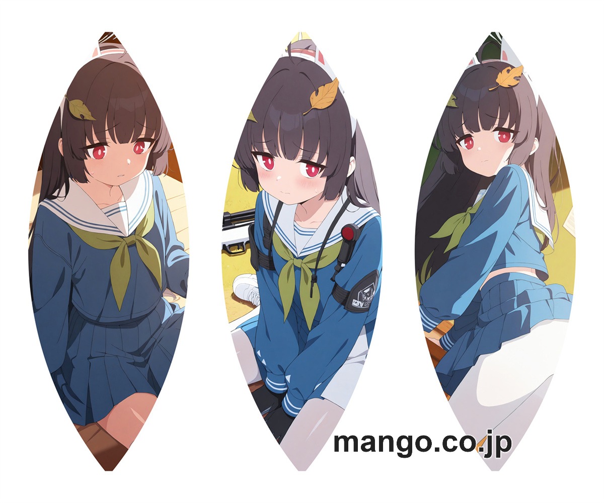 【抱き枕カバー / 等身大】 アニメ キャラクター ビーチボール【ブルーアーカイブ】霞沢ミユ 海洋ボール PVC製 キャラクターグッズ コレクション用 ビッグサイズ 等身大クッション 立体キャラクターアイテム 2