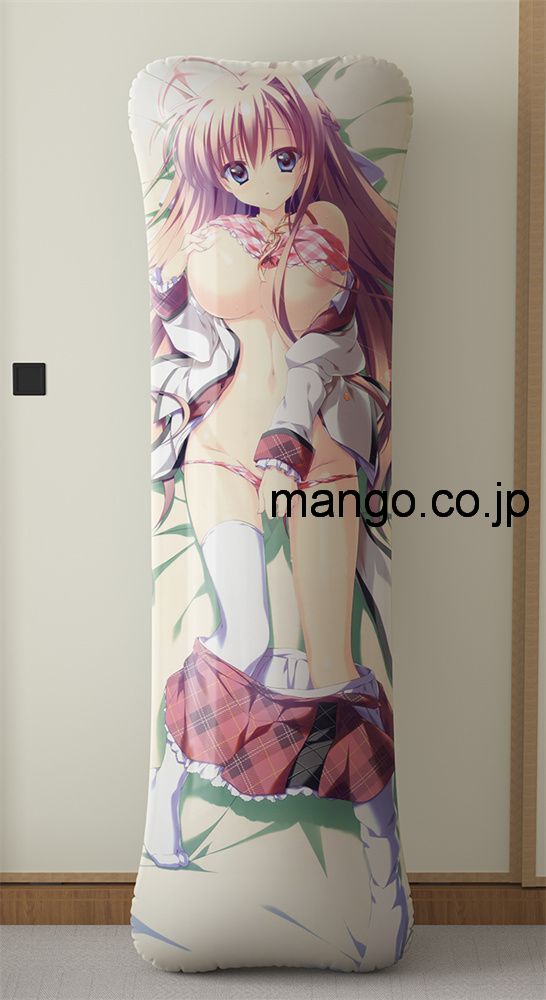 【アダルト】R18アニメ抱き枕カバー minori 宇奈原由紀 大型クッション キャラクターグッズ PVC製 コレクション用｜等身大ビニールクッション 立体ディスプレイ アニメグッズ 2