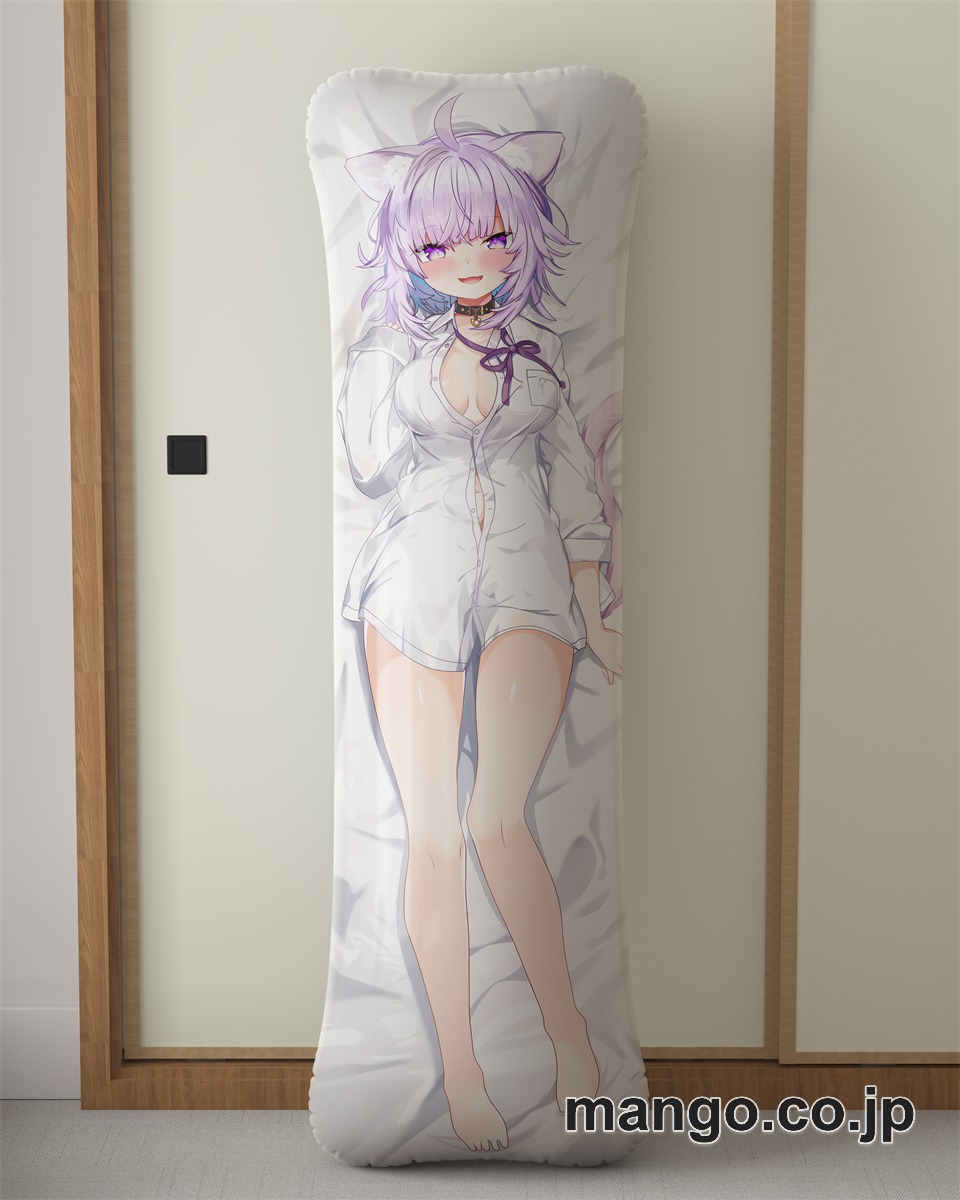 【抱き枕カバー / 等身大】 アニメ抱き枕カバー【バーチャルYoutuber】猫又おかゆ大型クッションキャラクターグッズPVC製コレクション用 等身大ビニールクッション 抱き枕 アニメ・キャラグッズ