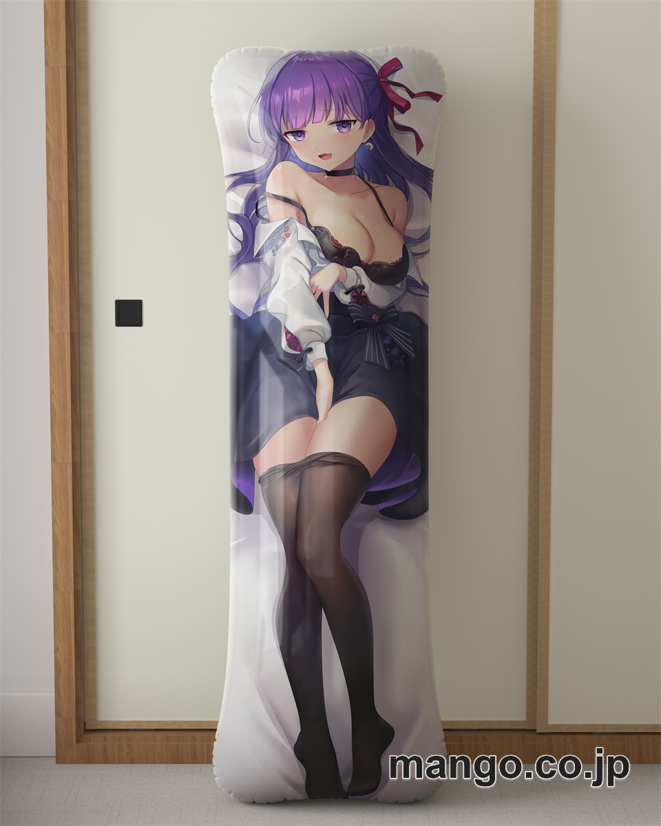 【抱き枕カバー / 等身大】 アニメ抱き枕カバー【FateGrandOrder】BB大型クッションキャラクターグッズPVC製コレクション用 等身大 抱き枕 空気ビニール製 キャラクターグッズ 2