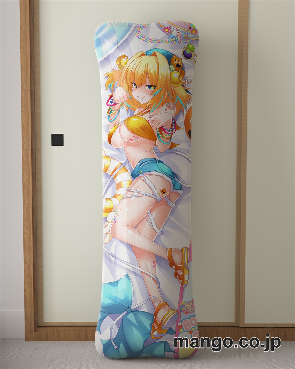 【抱き枕カバー / 等身大】 アニメ抱き枕カバー【ボンバーガール】パイン大型クッションキャラクターグッズPVC製コレクション用｜空気ビニール製 等身大抱き枕 コレクション向けグッズ 2
