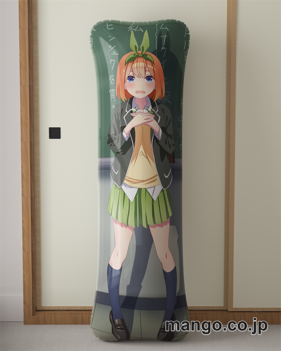 【抱き枕カバー / 等身大】 アニメ抱き枕カバー【五等分の花嫁 】中野四葉大型クッションキャラクターグッズPVC製コレクション用 等身大 抱き枕 空気ビニール製 キャラクターグッズ