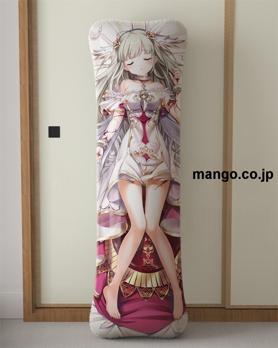 【抱き枕カバー / 等身大】 アニメ抱き枕カバー【白猫プロジェクト】ルウシェ大型クッションキャラクターグッズPVC製コレクション用 ビッグサイズ 等身大クッション 立体キャラクターアイテム 2