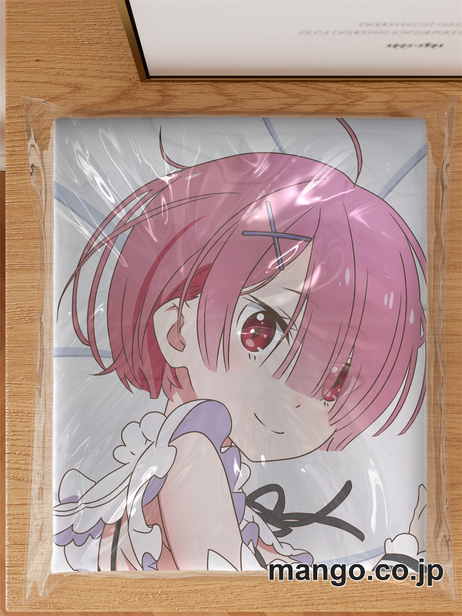 【抱き枕カバー / 等身大】 アニメ抱き枕カバーわんこの嫁入り～ようこそ！いぬのしっぽへ～ラム大型クッションキャラクターグッズPVC製コレクション用 ビッグサイズ 等身大クッション 立体キャラクターアイテム 3