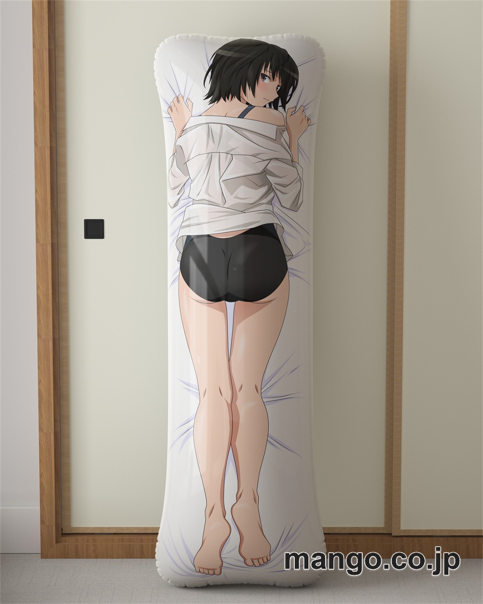 【抱き枕カバー / 等身大】 アニメ抱き枕カバーアマガミSS+plus七咲逢大型クッションキャラクターグッズPVC製コレクション用 ビッグサイズ 等身大クッション 立体キャラクターアイテム 2