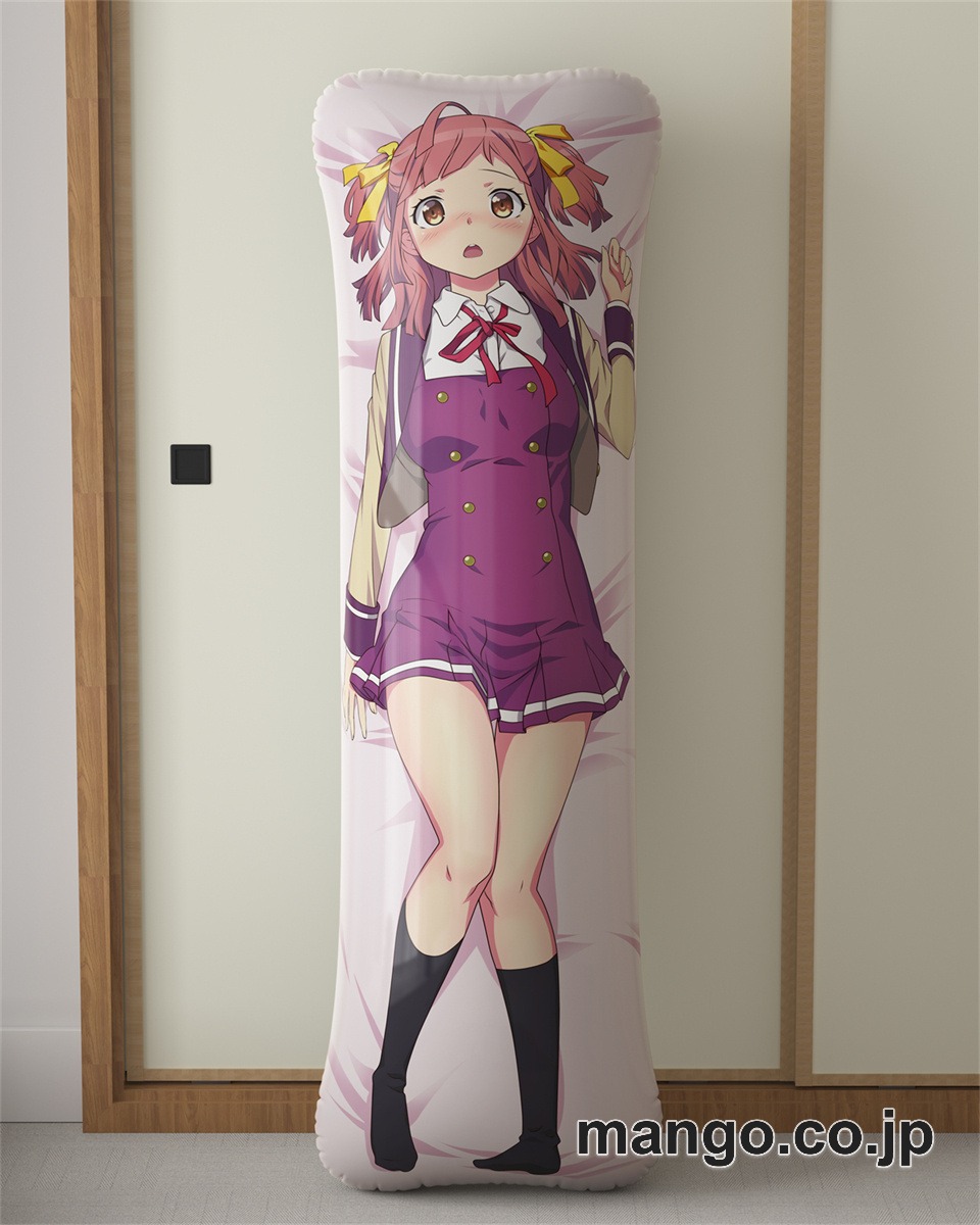 【抱き枕カバー / 等身大】 アニメ抱き枕カバーアニメガタリズ阿佐ヶ谷未乃愛大型クッションキャラクターグッズPVC製コレクション用｜空気ビニール製 等身大抱き枕 コレクション向けグッズ 2