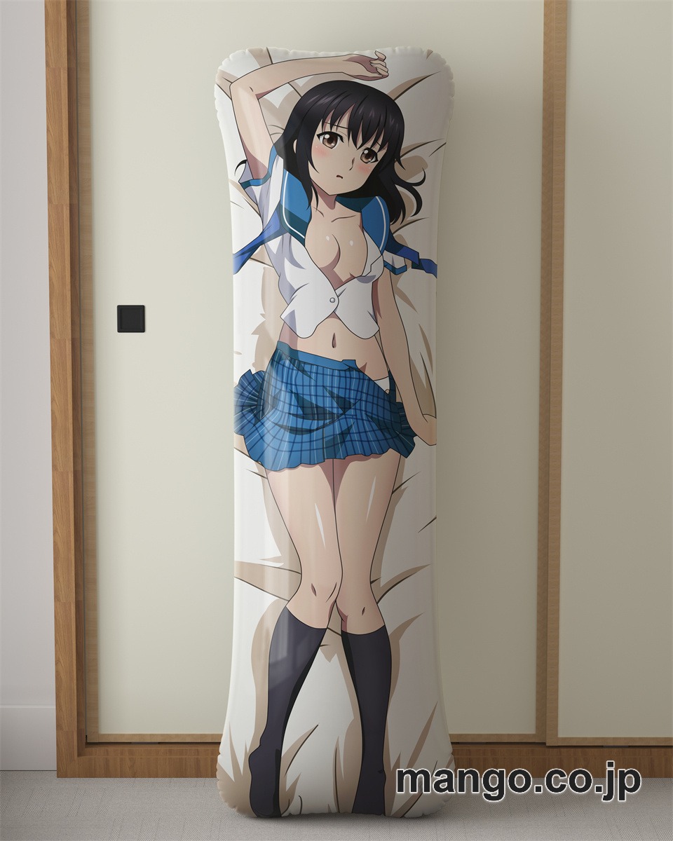【抱き枕カバー / 等身大】 アニメ抱き枕カバーストライク ザ ブラッド姫柊雪菜大型クッションキャラクターグッズPVC製コレクション用 ビッグサイズ 等身大クッション 立体キャラクターアイテム