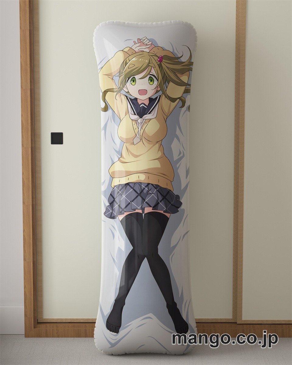 【抱き枕カバー / 等身大】 アニメ抱き枕カバーゆるキャン△あおい大型クッションキャラクターグッズPVC製コレクション用｜空気ビニール製 等身大抱き枕 コレクション向けグッズ