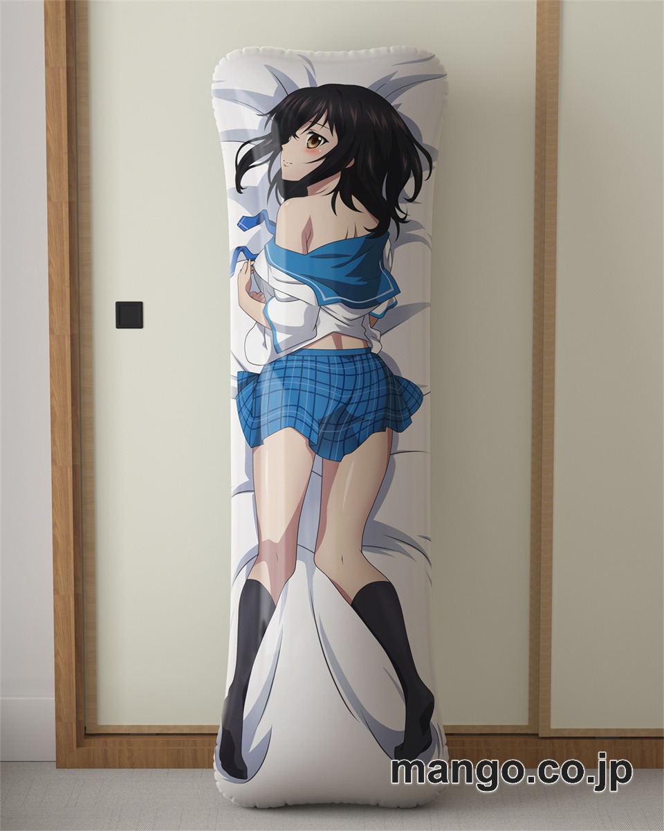 【抱き枕カバー / 等身大】 アニメ抱き枕カバーストライク ザ ブラッドデラックス雪菜大型クッションキャラクターグッズPVC製コレクション用｜等身大エアクッション ビッグサイズ PVC製 アニメグッズ 2