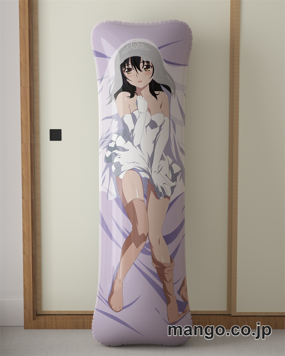 【抱き枕カバー / 等身大】 アニメ抱き枕カバーストライク ザ ブラッド姫柊雪菜大型クッションキャラクターグッズPVC製コレクション用 等身大ビニールクッション 抱き枕 アニメ・キャラグッズ
