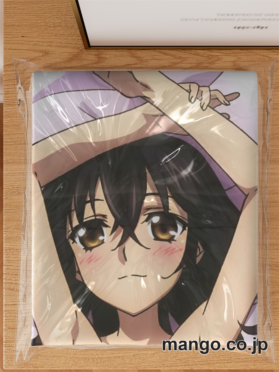 【抱き枕カバー / 等身大】 アニメ抱き枕カバーストライク ザ ブラッド姫柊雪菜大型クッションキャラクターグッズPVC製コレクション用｜PVC エアクッション 等身大サイズ 立体ディスプレイ 3