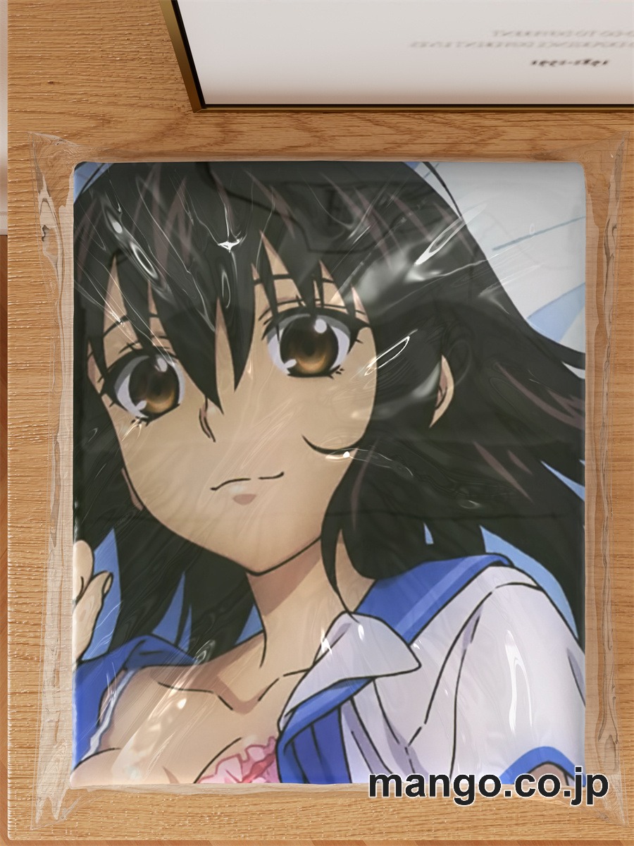 【抱き枕カバー / 等身大】 アニメ抱き枕カバーストライク ザ ブラッド姫柊雪菜大型クッションキャラクターグッズPVC製コレクション用｜等身大エアクッション ビッグサイズ PVC製 アニメグッズ 3