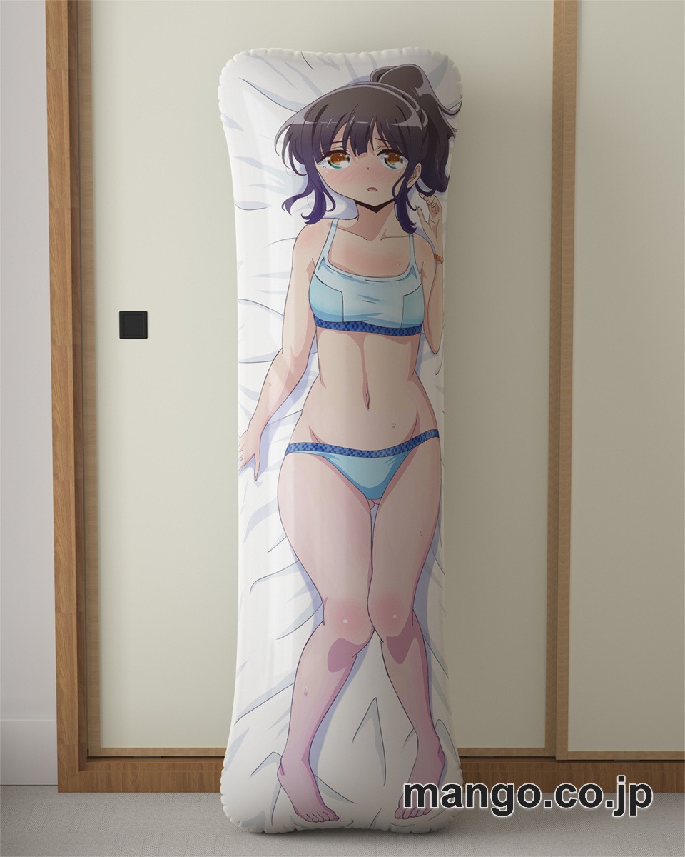 【抱き枕カバー / 等身大】 アニメ抱き枕カバーはるかなレシーブ比嘉かなた大型クッションキャラクターグッズPVC製コレクション用｜空気ビニール製 等身大抱き枕 コレクション向けグッズ 2