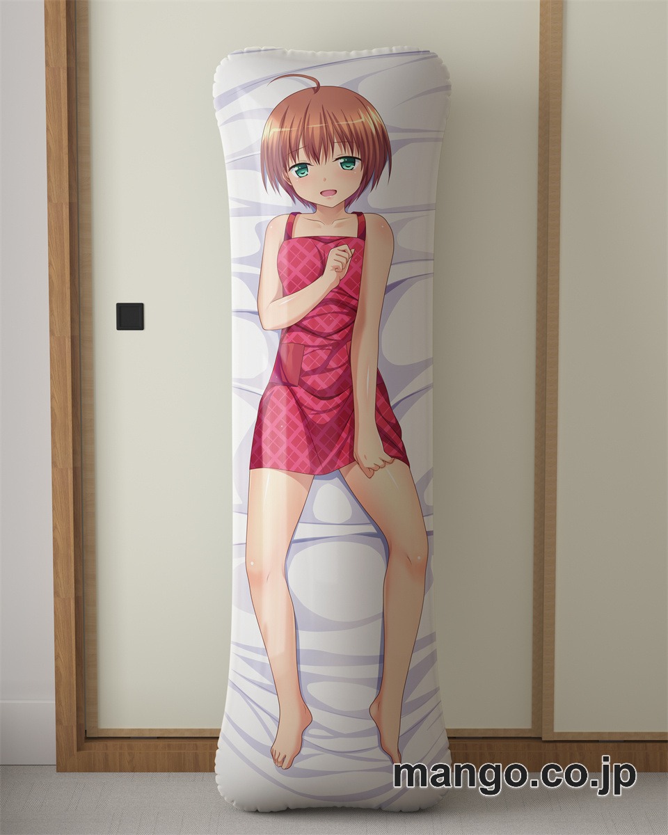 【抱き枕カバー / 等身大】 アニメ抱き枕カバーあねちじょマックスハート癒されユニ＆スク水エプロン大型クッションキャラクターグッズPVC製コレクション用 等身大ビニールクッション 抱き枕 アニメ・キャラグッズ