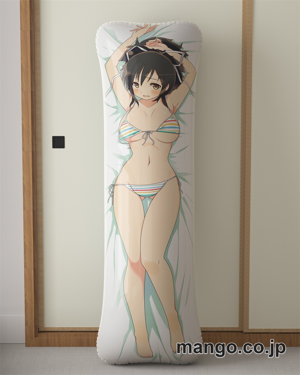 【抱き枕カバー / 等身大】 アニメ抱き枕カバー閃乱カグラ飛鳥大型クッションキャラクターグッズPVC製コレクション用｜PVC エアクッション 等身大サイズ 立体ディスプレイ 2