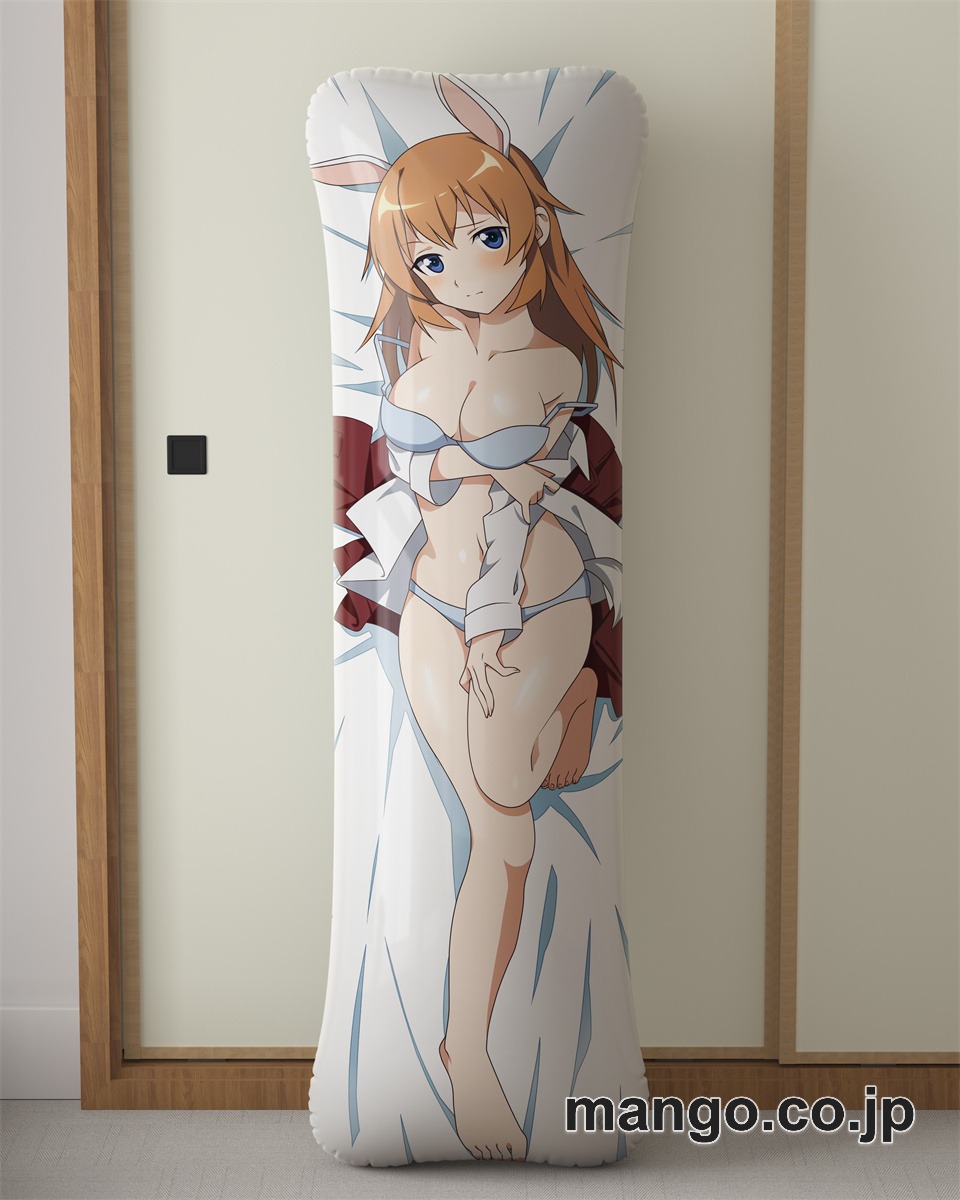【抱き枕カバー / 等身大】 アニメ抱き枕カバーストライクウィッチーズシャーリー大型クッションキャラクターグッズPVC製コレクション用 等身大ビニールクッション 抱き枕 アニメ・キャラグッズ