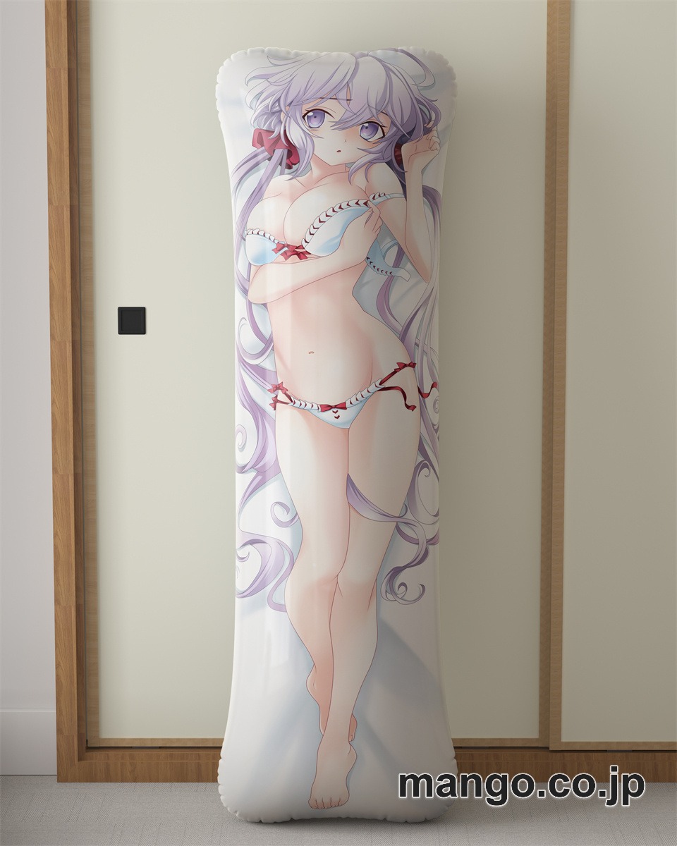 【抱き枕カバー / 等身大】 アニメ抱き枕カバー戦姫絶唱シンフォギア雪音クリス大型クッションキャラクターグッズPVC製コレクション用｜PVC エアクッション 等身大サイズ 立体ディスプレイ 2
