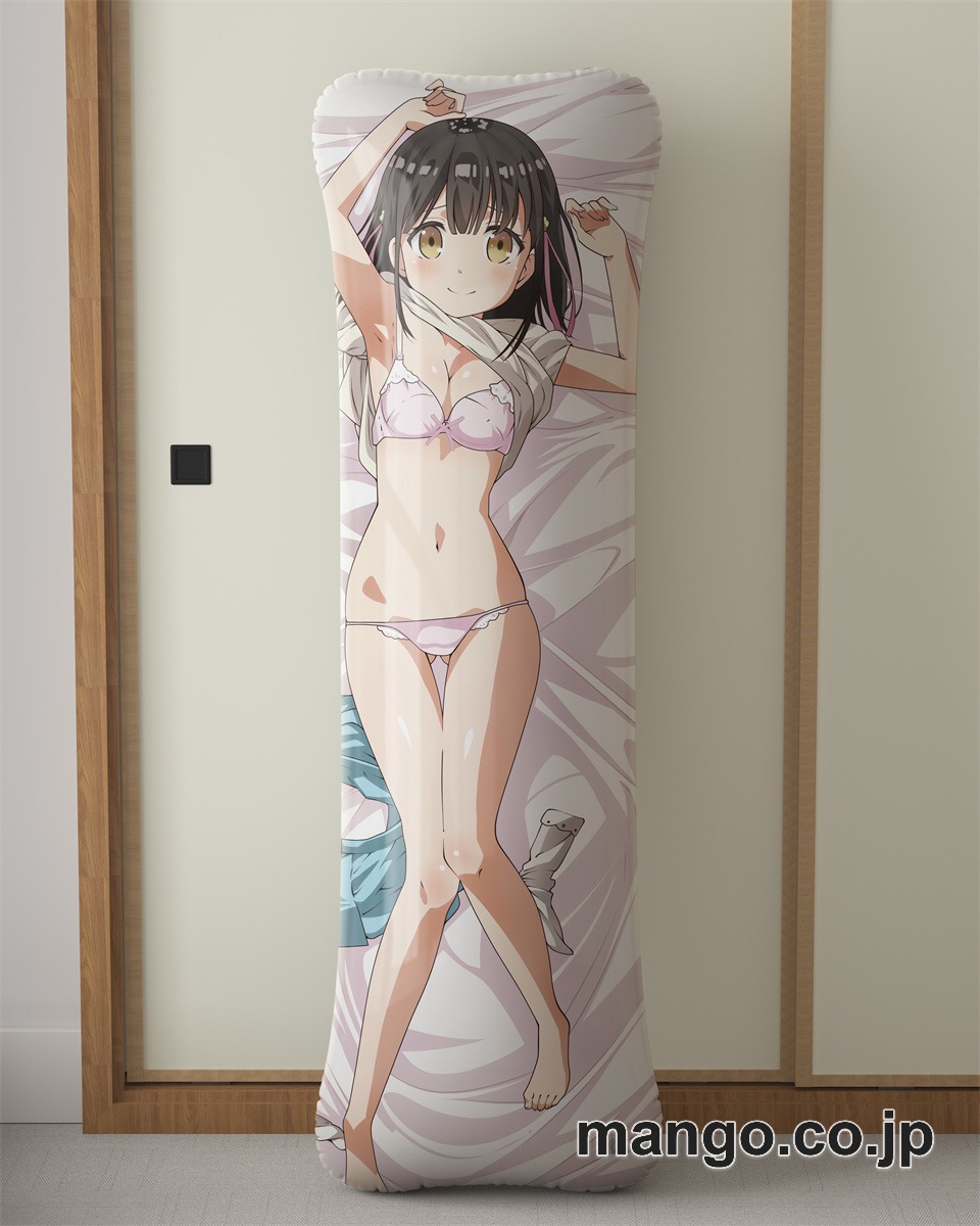 【抱き枕カバー / 等身大】 アニメ抱き枕カバーOneRoom花坂結衣大型クッションキャラクターグッズPVC製コレクション用｜PVC エアクッション 等身大サイズ 立体ディスプレイ