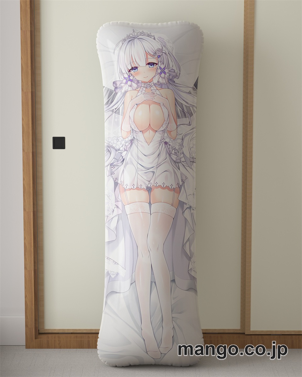 【抱き枕カバー / 等身大】 アニメ抱き枕カバー「アズールレーン」描き下ろしイラストリアス大型クッションキャラクターグッズPVC製コレクション用｜等身大エアクッション ビッグサイズ PVC製 アニメグッズ