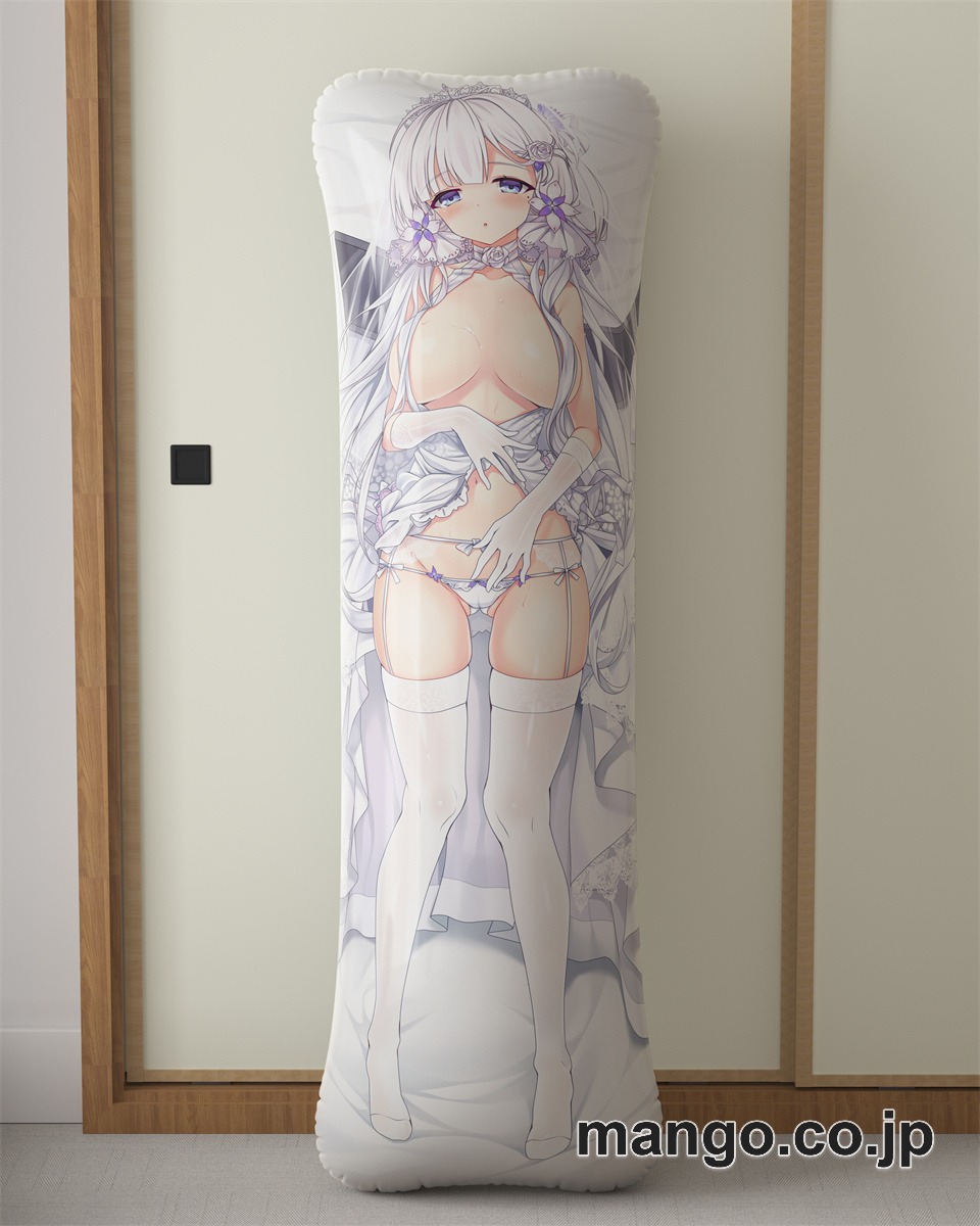 【抱き枕カバー / 等身大】 アニメ抱き枕カバー「アズールレーン」描き下ろしイラストリアス大型クッションキャラクターグッズPVC製コレクション用｜等身大エアクッション ビッグサイズ PVC製 アニメグッズ 2