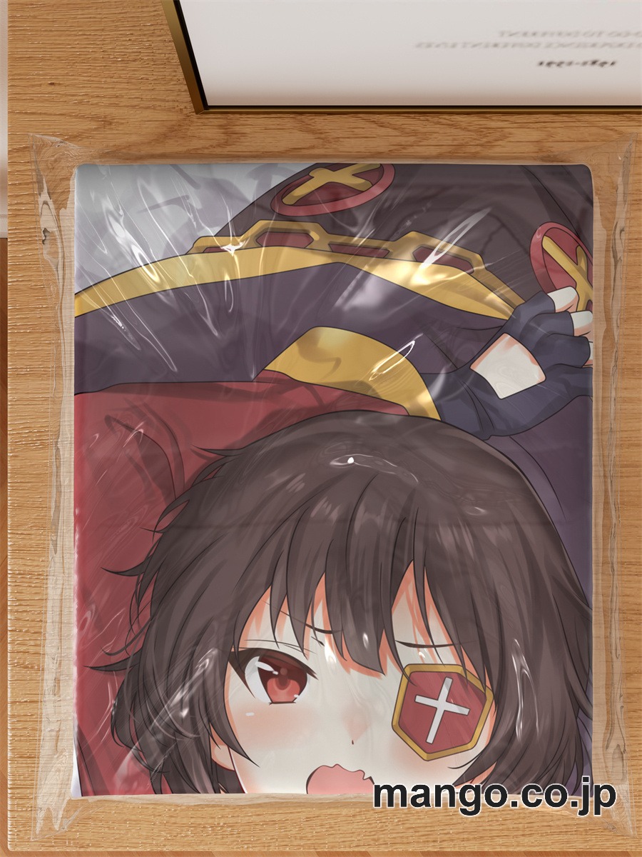 【抱き枕カバー / 等身大】 アニメ抱き枕カバー「この素晴らしい世界に祝福を！」めぐみん大型クッションキャラクターグッズPVC製コレクション用｜等身大エアクッション ビッグサイズ PVC製 アニメグッズ 3