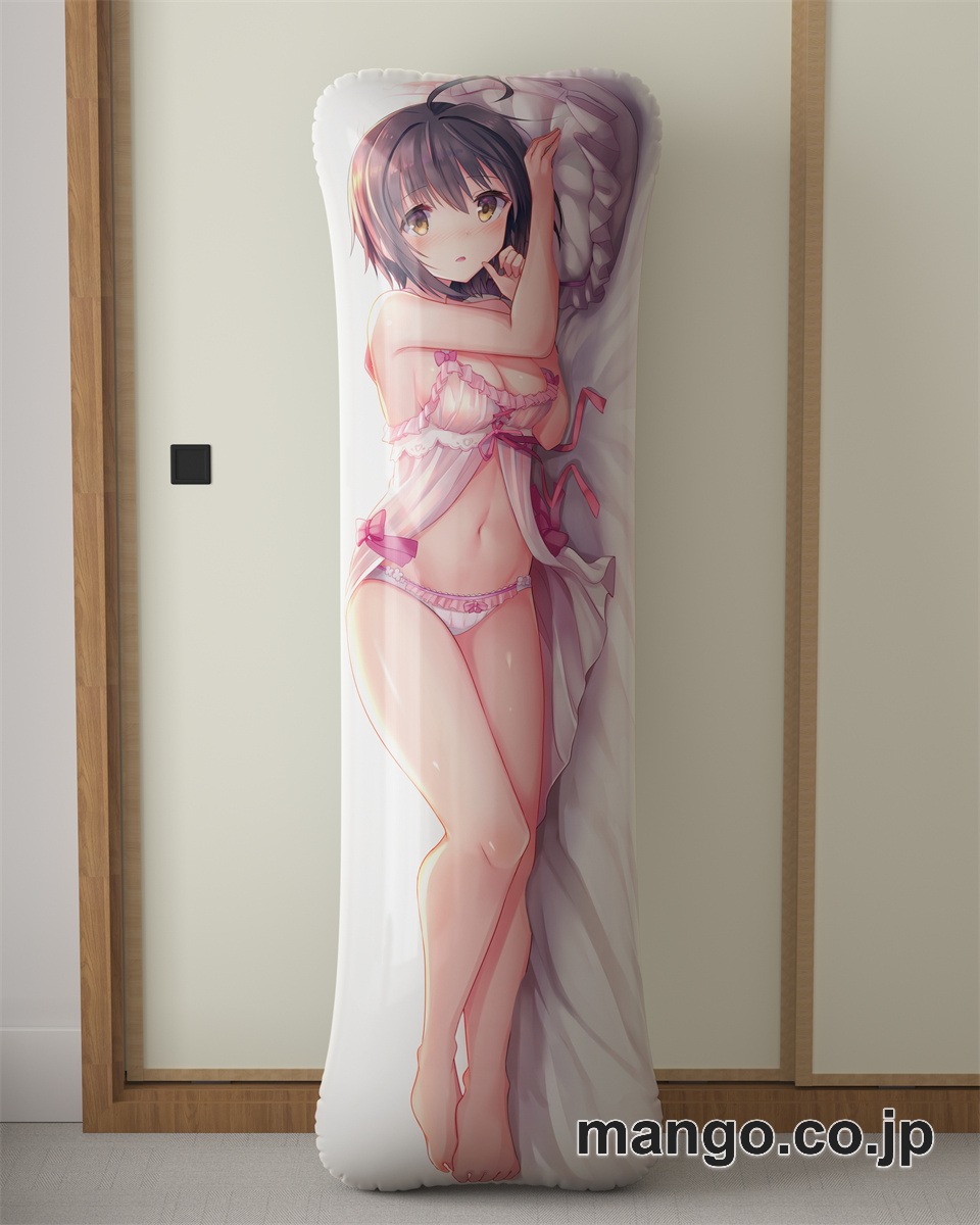 【抱き枕カバー / 等身大】 アニメ抱き枕カバーアイドルマスターシンデレラガールズ大型クッションキャラクターグッズPVC製コレクション用 等身大 抱き枕 空気ビニール製 キャラクターグッズ 2