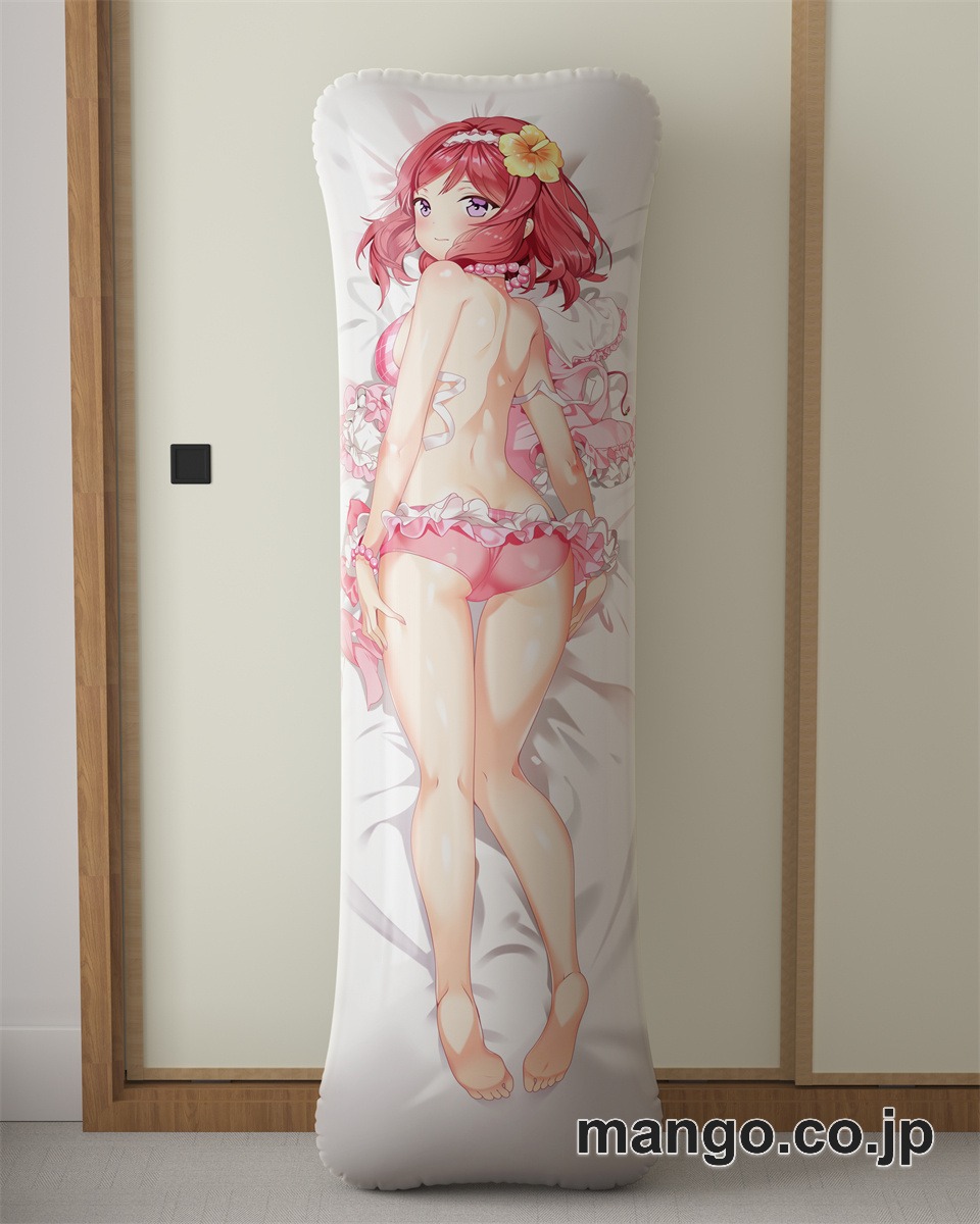 【抱き枕カバー / 等身大】 アニメ抱き枕カバーラブライブ!真姫ちゃん水着大型クッションキャラクターグッズPVC製コレクション用｜等身大エアクッション ビッグサイズ PVC製 アニメグッズ 2