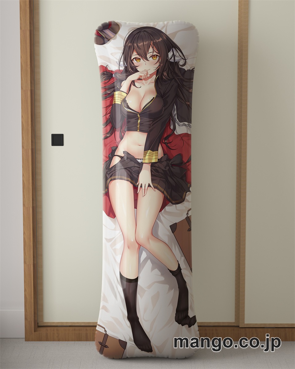【抱き枕カバー / 等身大】 アニメ抱き枕カバー「アズールレーン」（三笠）大型クッションキャラクターグッズPVC製コレクション用 等身大ビニールクッション 抱き枕 アニメ・キャラグッズ