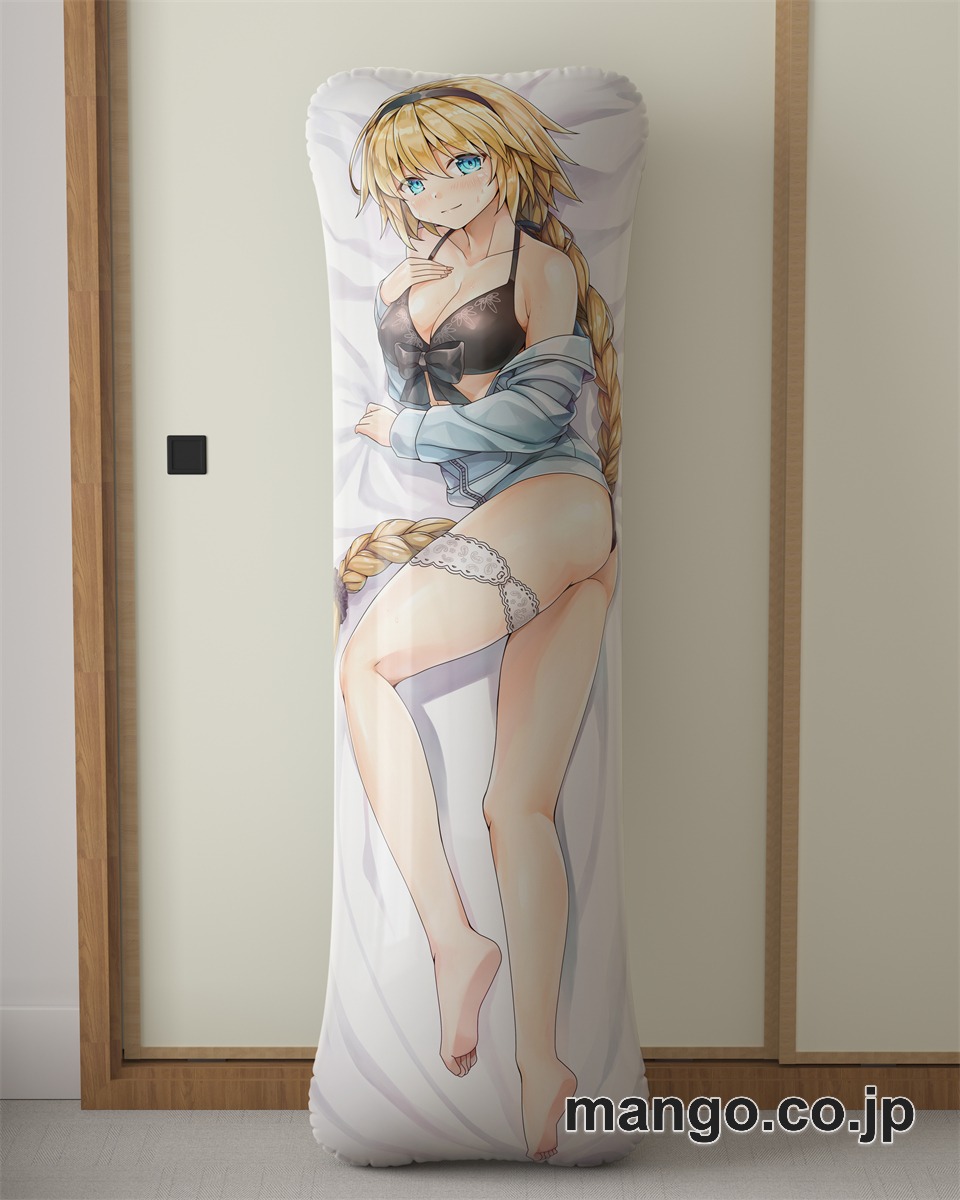 【抱き枕カバー / 等身大】 アニメ抱き枕カバーFGOジャンヌ ダルク競泳 ビキニ大型クッションキャラクターグッズPVC製コレクション用｜空気ビニール製 等身大抱き枕 コレクション向けグッズ 2