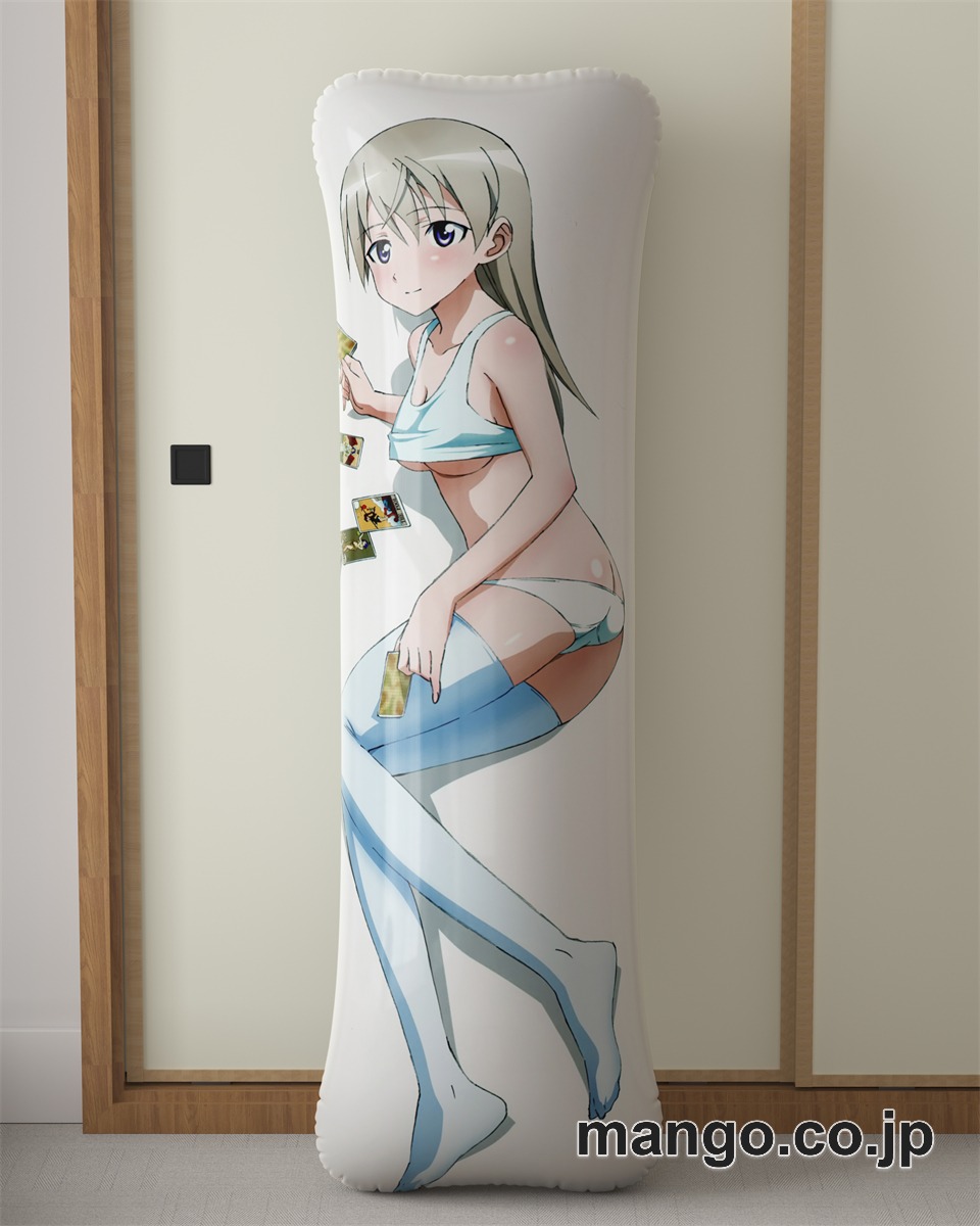 【抱き枕カバー / 等身大】 アニメ抱き枕カバーストライクウィッチーズ大型クッションキャラクターグッズPVC製コレクション用｜空気ビニール製 等身大抱き枕 コレクション向けグッズ 2