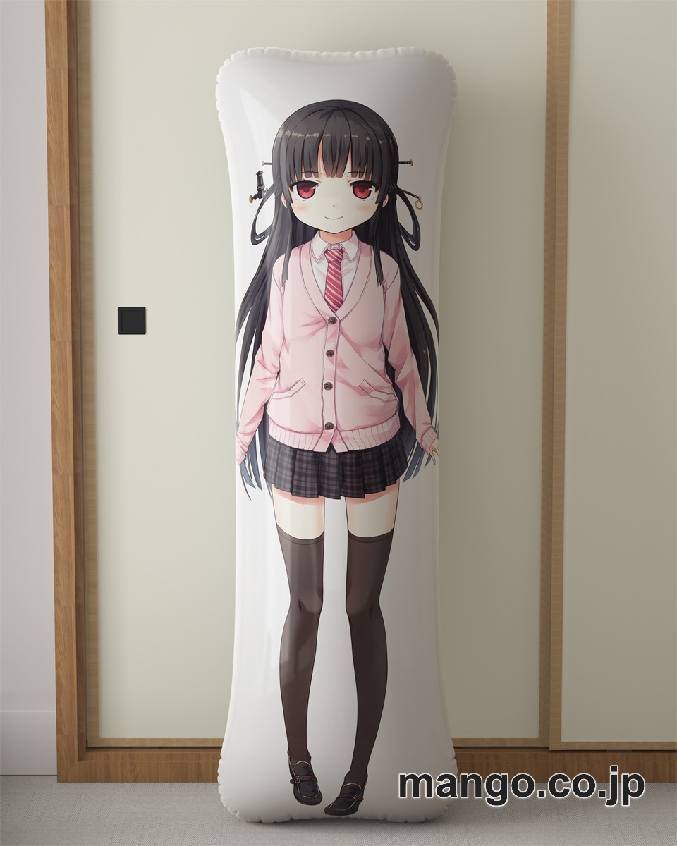 【抱き枕カバー / 等身大】 アニメ抱き枕カバーまいてつ大型クッションキャラクターグッズPVC製コレクション用｜PVC エアクッション 等身大サイズ 立体ディスプレイ 2