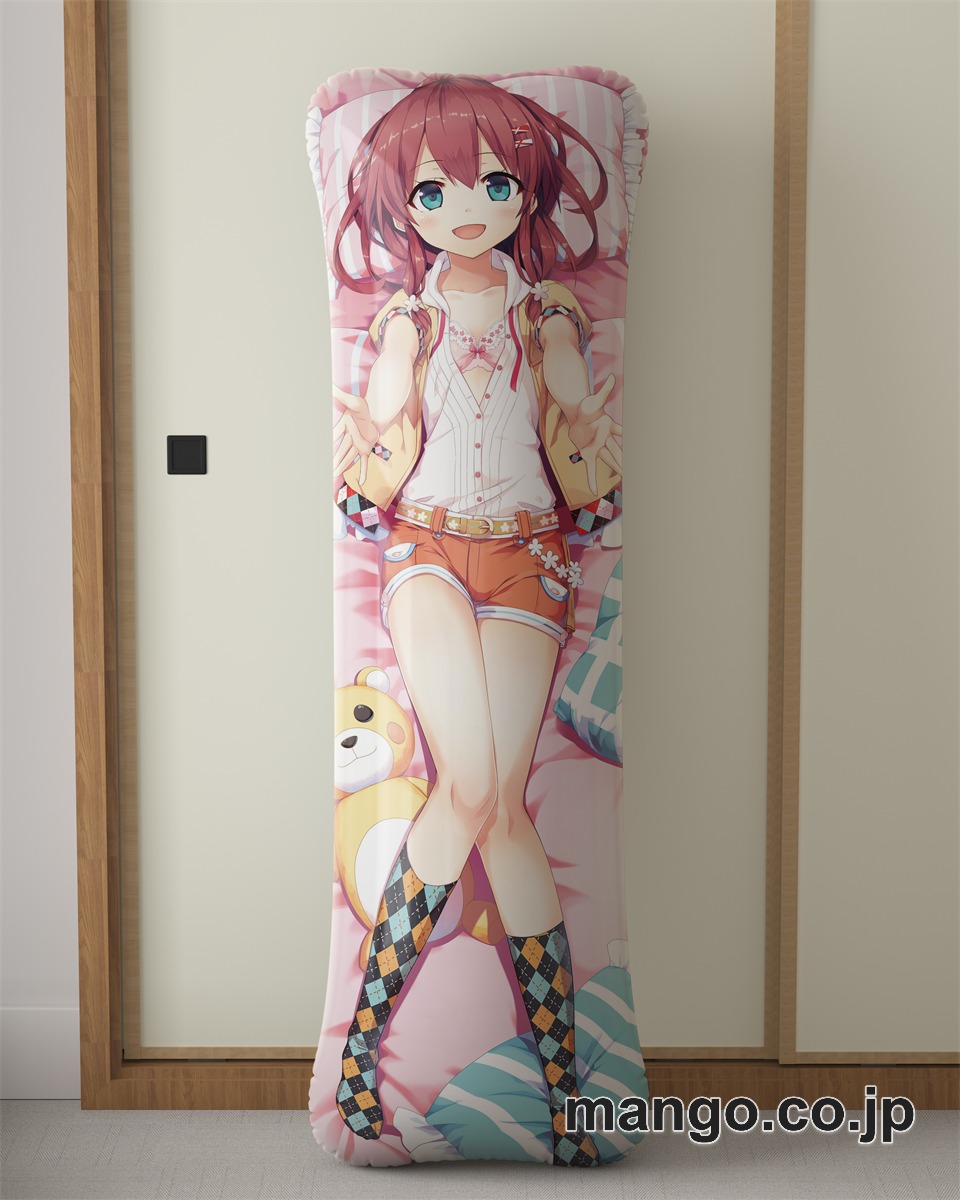 【抱き枕カバー / 等身大】 アニメ抱き枕カバーまいてつ右田日々姫大型クッションキャラクターグッズPVC製コレクション用｜PVC エアクッション 等身大サイズ 立体ディスプレイ