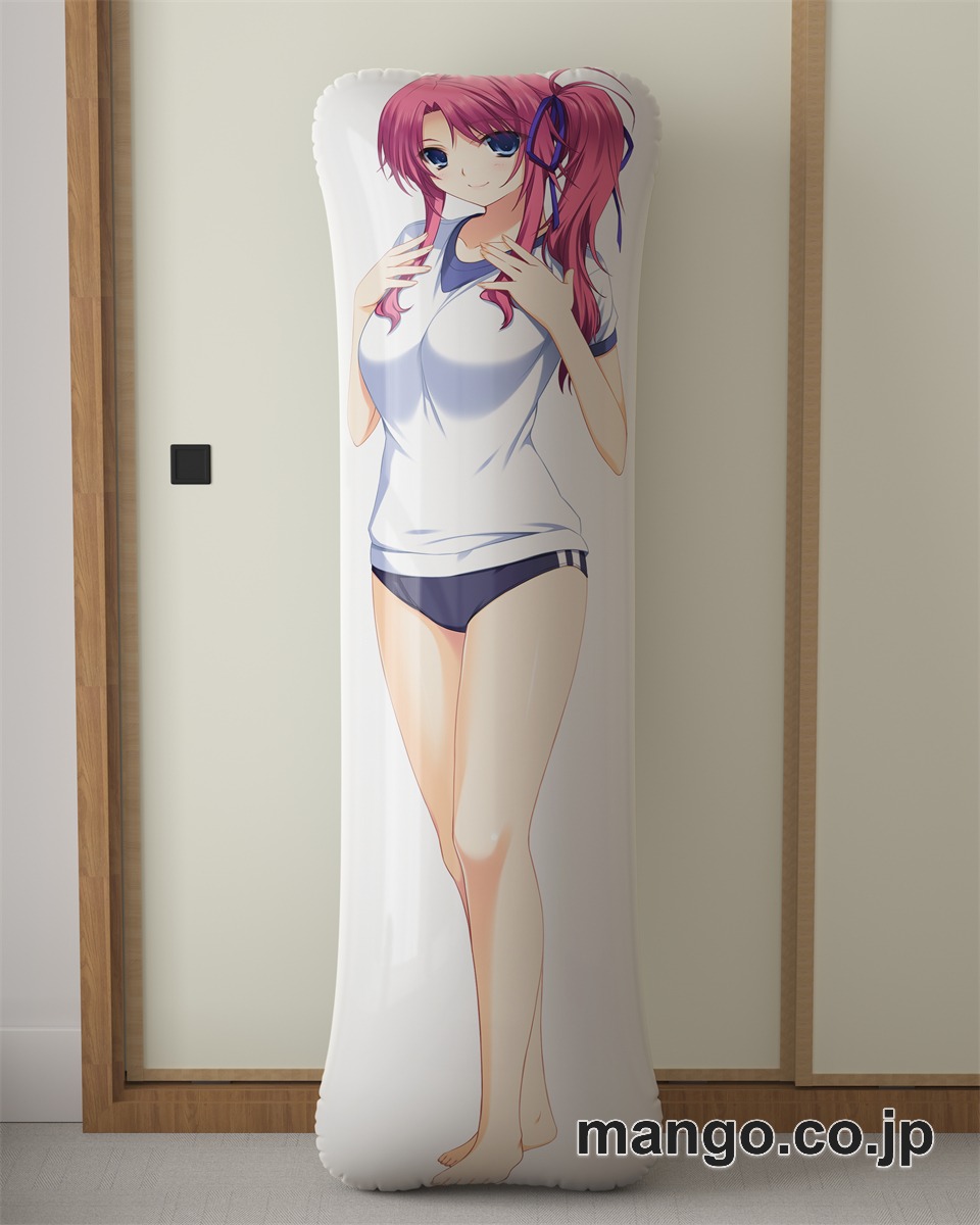 【抱き枕カバー / 等身大】 アニメ抱き枕カバーＬＯＶＥＬＹ×ＣＡＴＩＯＮ天ケ瀬優希大型クッションキャラクターグッズPVC製コレクション用｜PVC エアクッション 等身大サイズ 立体ディスプレイ 2