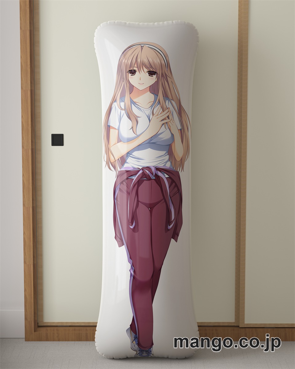 【抱き枕カバー / 等身大】 アニメ抱き枕カバーＬＯＶＥＬＹ×ＣＡＴＩＯＮ月岡三朝大型クッションキャラクターグッズPVC製コレクション用｜空気ビニール製 等身大抱き枕 コレクション向けグッズ 2