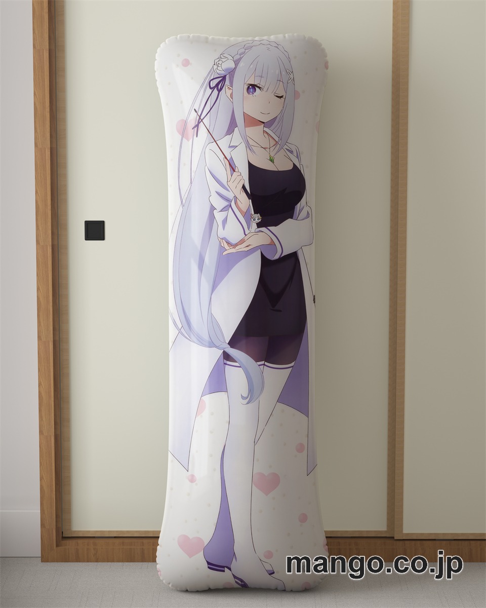 【抱き枕カバー / 等身大】 アニメ抱き枕カバーＲｅ：ゼロから始める異世界生活アスナレム大型クッションキャラクターグッズPVC製コレクション用 等身大ビニールクッション 抱き枕 アニメ・キャラグッズ