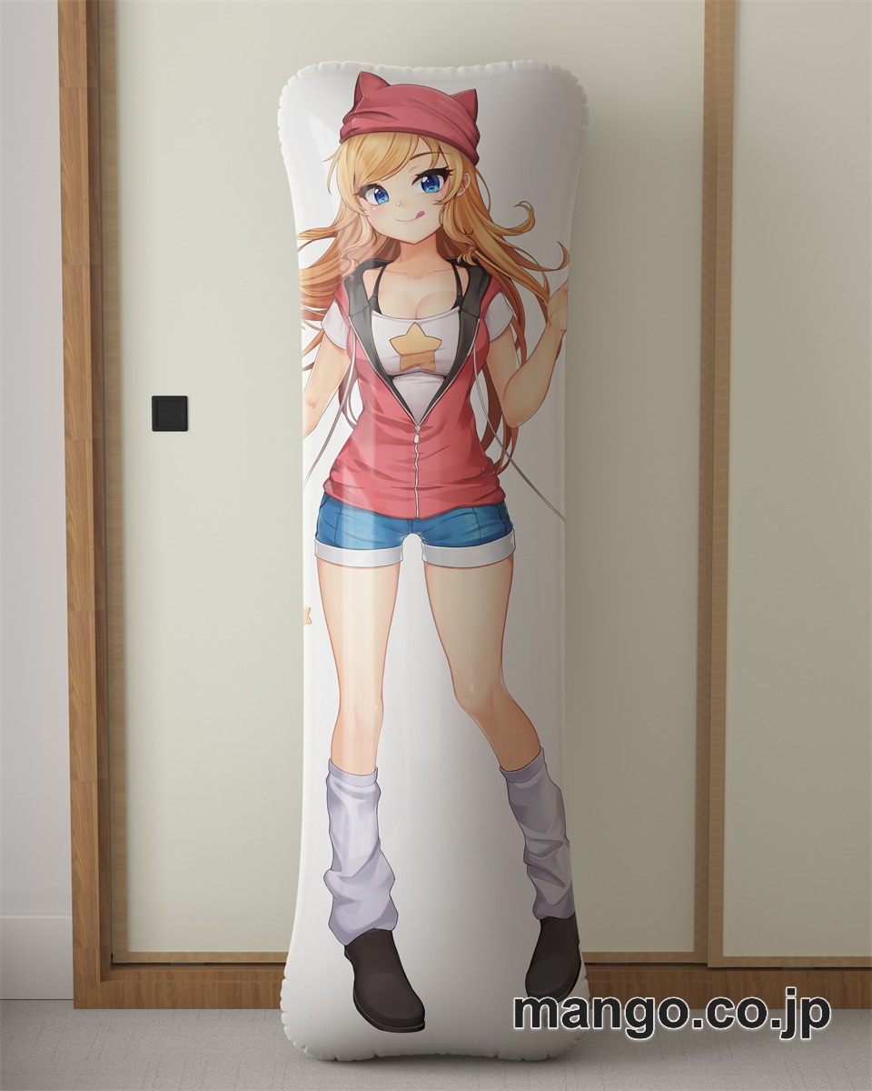 【抱き枕カバー / 等身大】 アニメ抱き枕カバーアイドルマスターシンデレラガールズ大型クッションキャラクターグッズPVC製コレクション用｜空気ビニール製 等身大抱き枕 コレクション向けグッズ