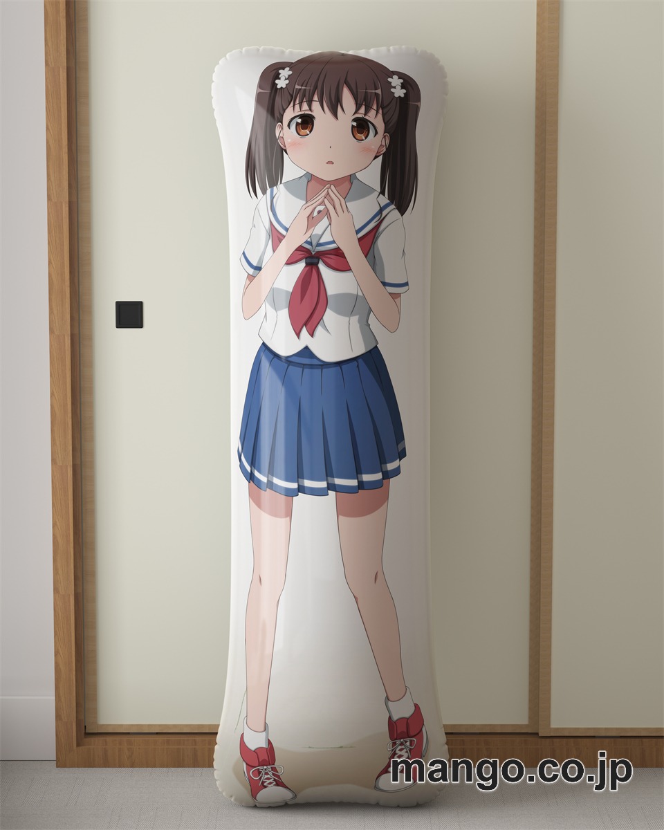 【抱き枕カバー / 等身大】 アニメ抱き枕カバーハイスクール フリート大型クッションキャラクターグッズPVC製コレクション用｜PVC エアクッション 等身大サイズ 立体ディスプレイ 2