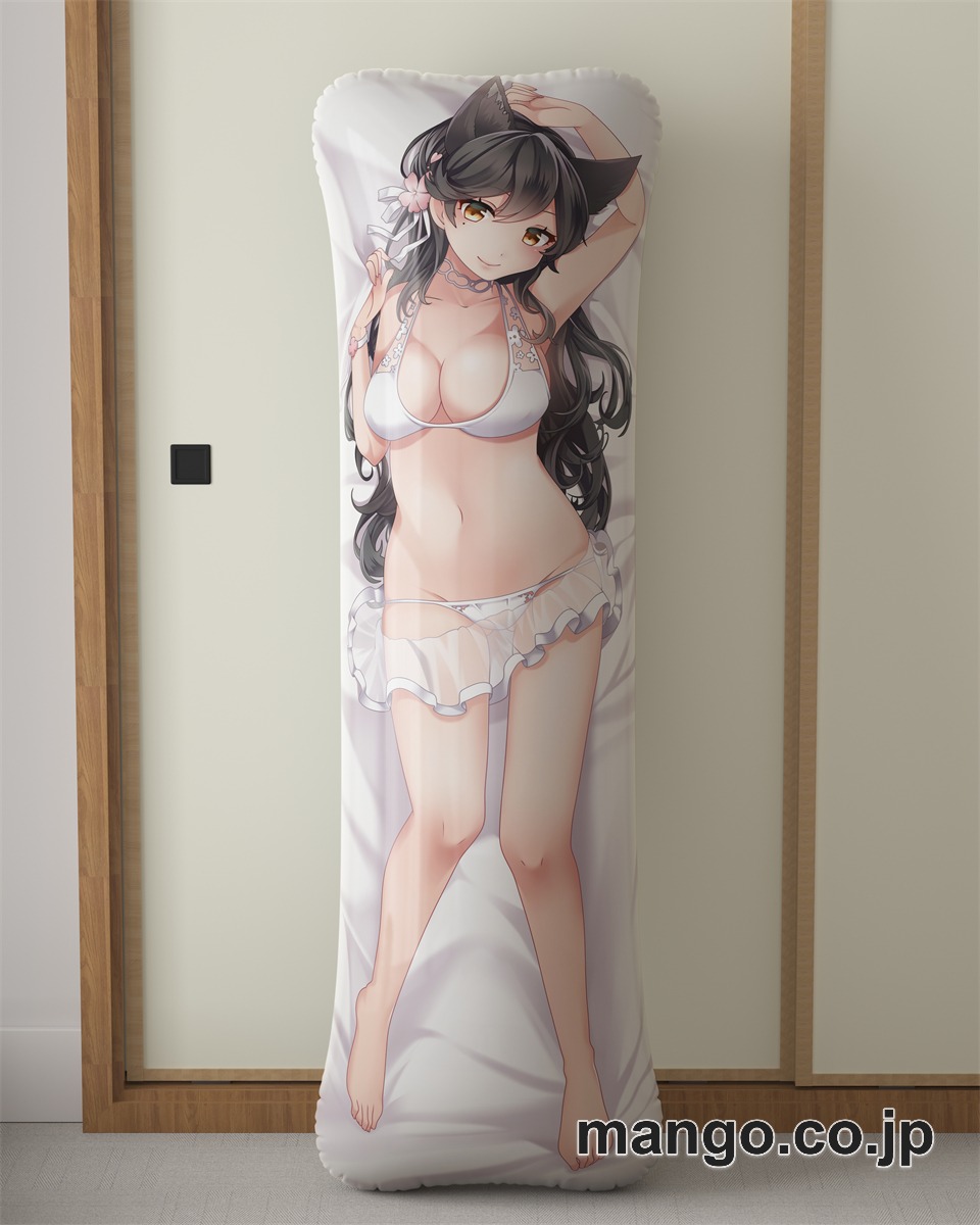 【抱き枕カバー / 等身大】 アニメ抱き枕カバー「愛宕-AzurLane」大型クッションキャラクターグッズPVC製コレクション用 ビッグサイズ 等身大クッション 立体キャラクターアイテム 2