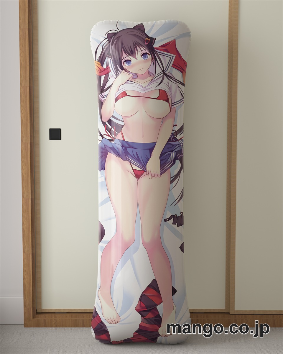 【抱き枕カバー / 等身大】 アニメ抱き枕カバー「ヴァルキリードライヴビクニ」神楽坂乱花大型クッションキャラクターグッズPVC製コレクション用 等身大 抱き枕 空気ビニール製 キャラクターグッズ