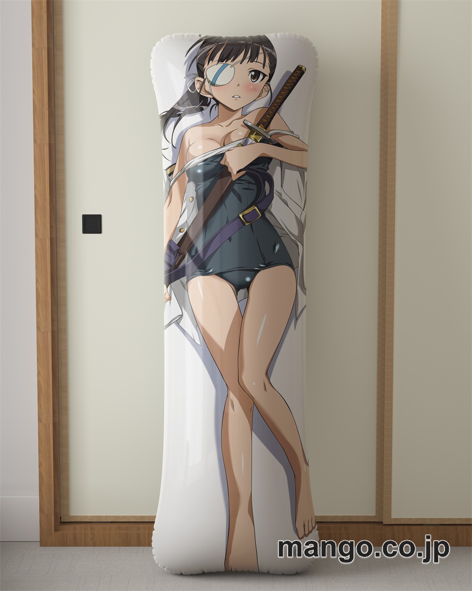 【抱き枕カバー / 等身大】 アニメ抱き枕カバーストライクウィッチーズ坂本美緒大型クッションキャラクターグッズPVC製コレクション用｜等身大エアクッション ビッグサイズ PVC製 アニメグッズ