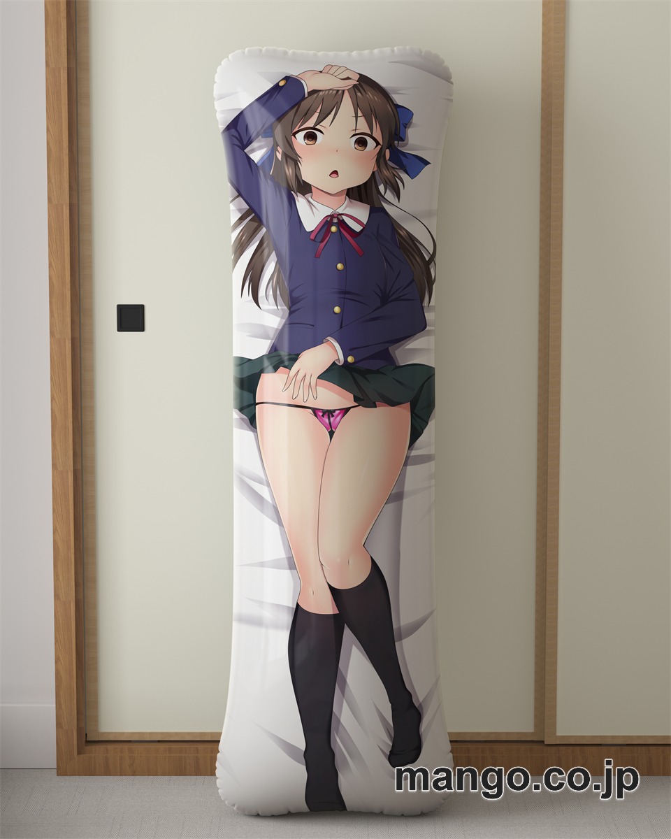 【抱き枕カバー / 等身大】 アニメ抱き枕カバー「アイドルマスターシンデレラガールズ」橘ありす大型クッションキャラクターグッズPVC製コレクション用｜空気ビニール製 等身大抱き枕 コレクション向けグッズ