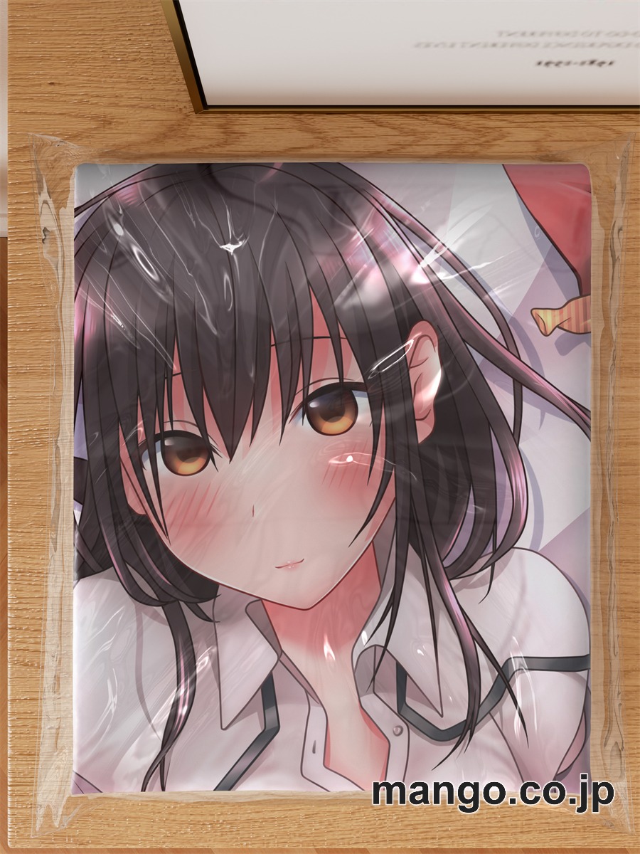 【抱き枕カバー / 等身大】 アニメ抱き枕カバー「あまえたいむ」後輩ちゃん大型クッションキャラクターグッズPVC製コレクション用｜空気ビニール製 等身大抱き枕 コレクション向けグッズ 3