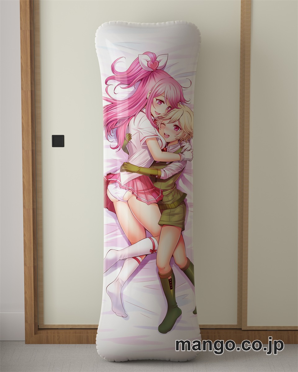 【抱き枕カバー / 等身大】 アニメ抱き枕カバーレミー×鏡華大型クッションキャラクターグッズPVC製コレクション用｜PVC エアクッション 等身大サイズ 立体ディスプレイ