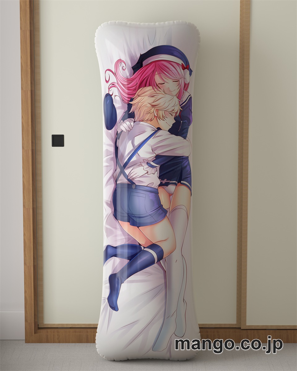 【抱き枕カバー / 等身大】 アニメ抱き枕カバーレミー×鏡華大型クッションキャラクターグッズPVC製コレクション用｜PVC エアクッション 等身大サイズ 立体ディスプレイ 2