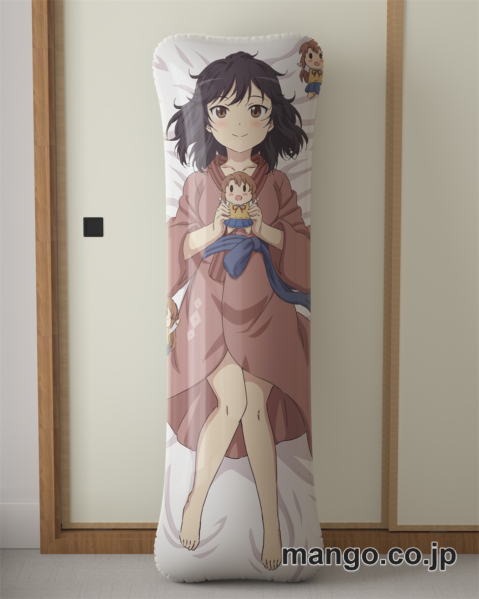 【抱き枕カバー / 等身大】 アニメ抱き枕カバー「のんのんびより」大型クッションキャラクターグッズPVC製コレクション用 等身大ビニールクッション 抱き枕 アニメ・キャラグッズ