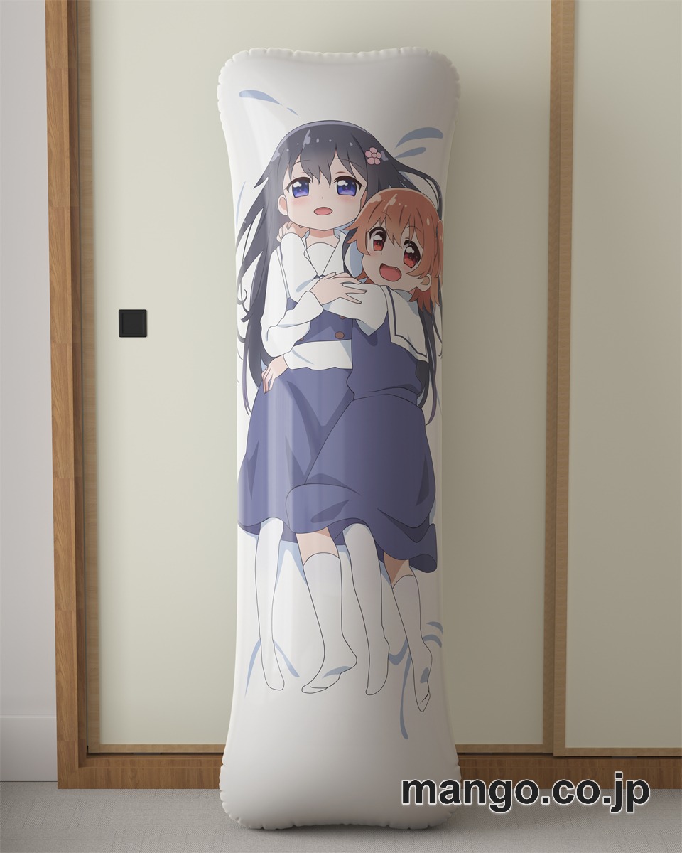 【抱き枕カバー / 等身大】 アニメ抱き枕カバー私に天使が舞い降りた！白咲花＆星野ひなた大型クッションキャラクターグッズPVC製コレクション用 等身大 抱き枕 空気ビニール製 キャラクターグッズ 2