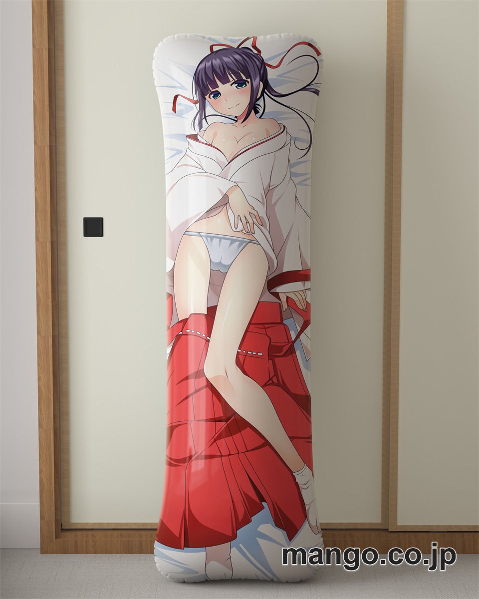 【抱き枕カバー / 等身大】 アニメ抱き枕カバー「女装神社」「円藤美代（えんどうみしろ）」大型クッションキャラクターグッズPVC製コレクション用 等身大 抱き枕 空気ビニール製 キャラクターグッズ