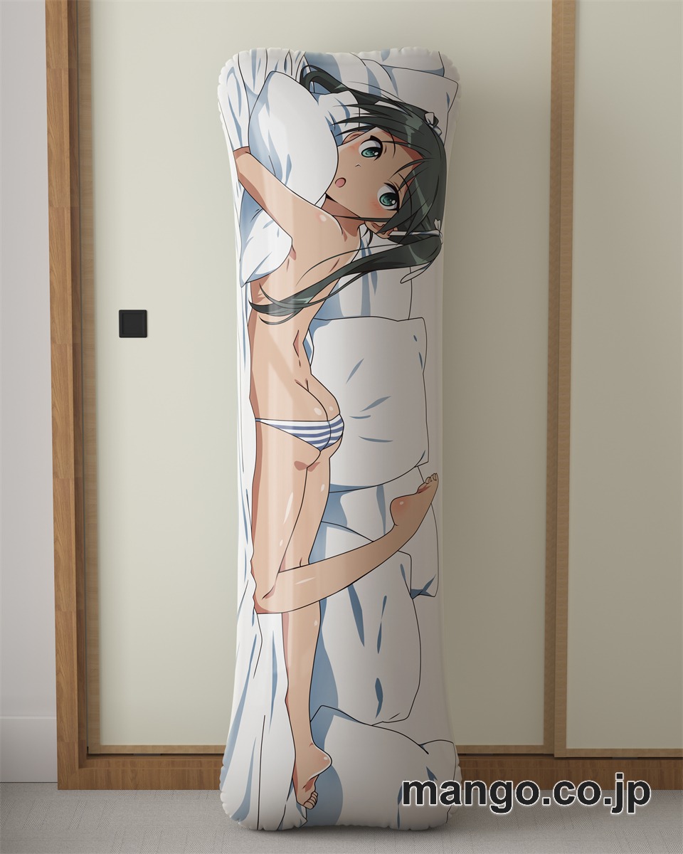 【抱き枕カバー / 等身大】 アニメ抱き枕カバー「ストライクウィッチーズ」（ルッキーニ）大型クッションキャラクターグッズPVC製コレクション用｜空気ビニール製 等身大抱き枕 コレクション向けグッズ 2