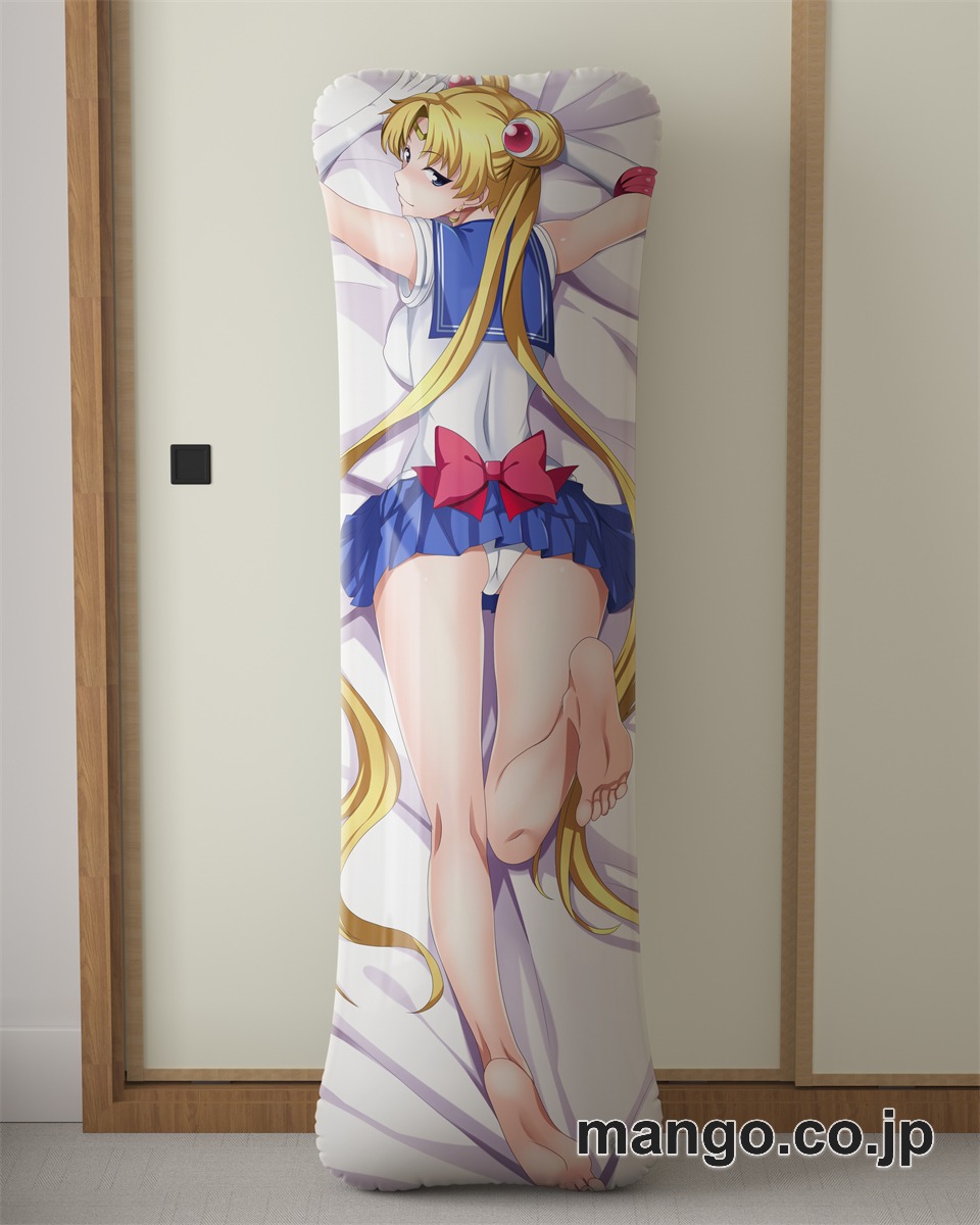 【抱き枕カバー / 等身大】 アニメ抱き枕カバー美少女戦士セーラームーン月野うさぎ大型クッションキャラクターグッズPVC製コレクション用 等身大ビニールクッション 抱き枕 アニメ・キャラグッズ